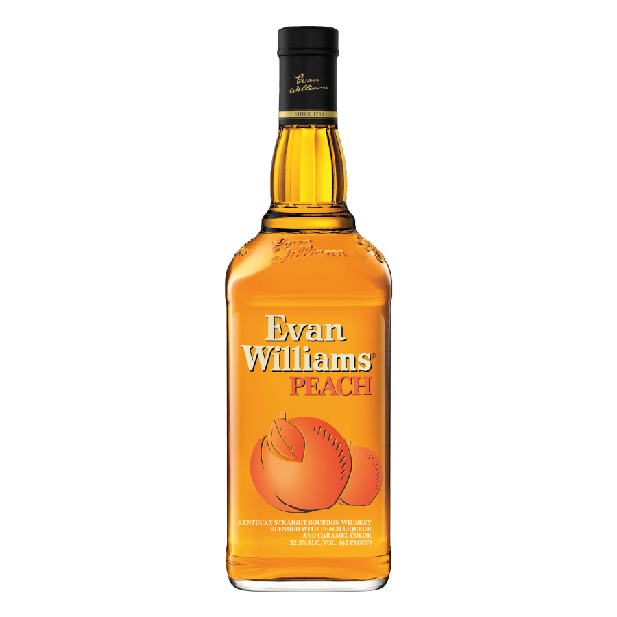 Evan Williams Bourbon Peach 1l